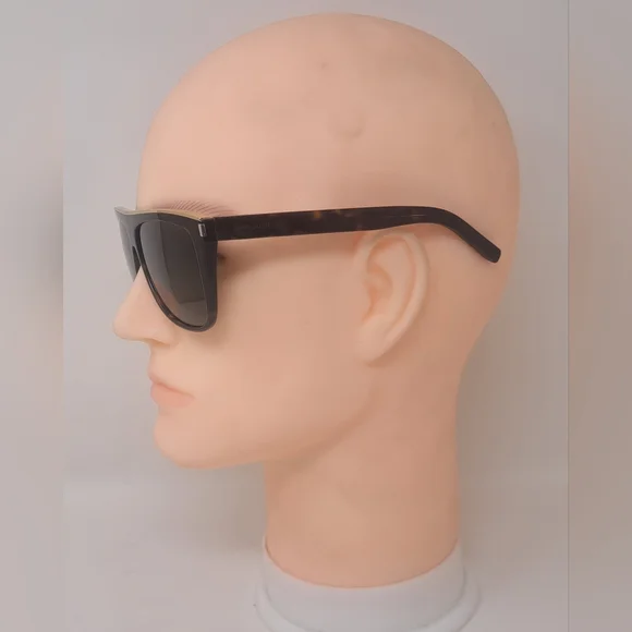 Saint Laurent Sunglasses SL1 Combi 004 Havana Gold 59-13-140 - Picture 14 of 16